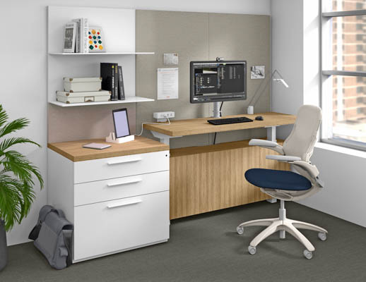 reff profiles generation by knoll chair individual private office