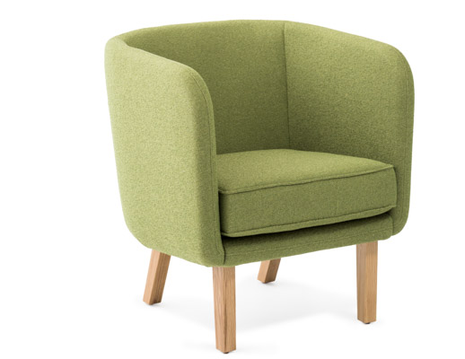 Rockwell unscripted petite club chair