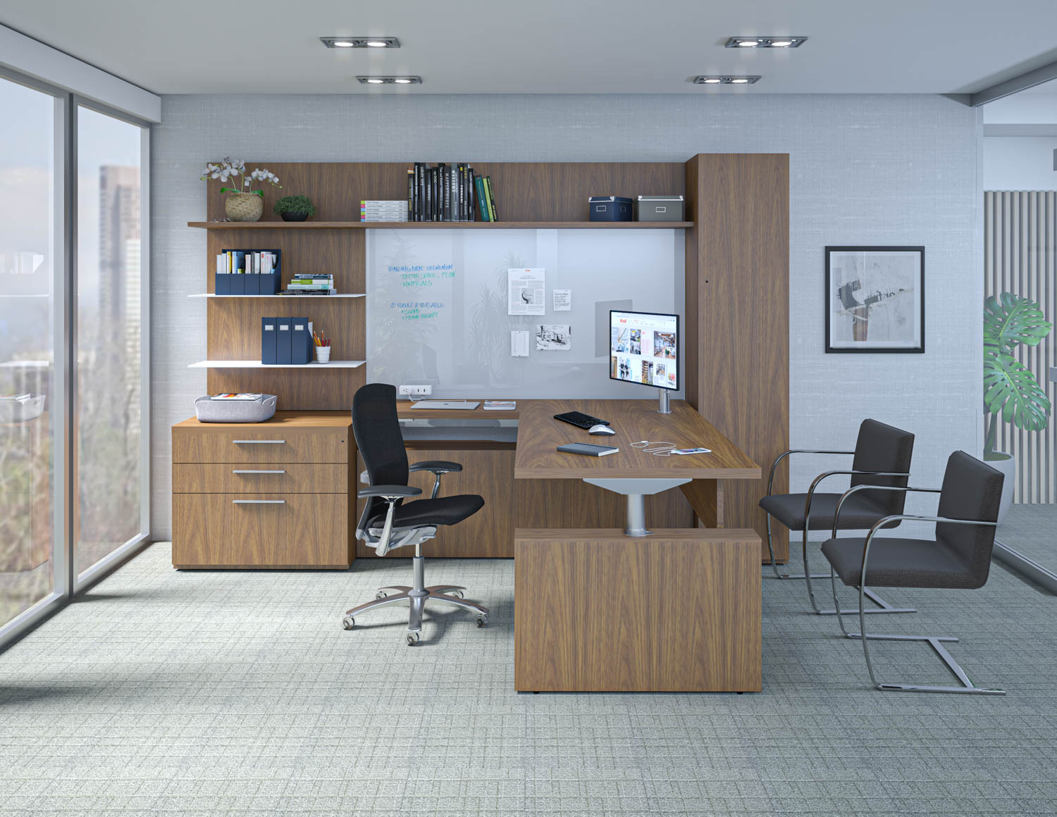 reff profiles reff profiles height-adjustable peninsula brno chair life chair individual private office