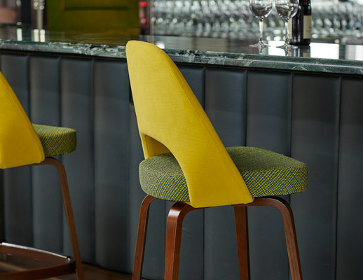 ARO Plank bar spinneybeck architectural solutions custom Spinneybeck leather