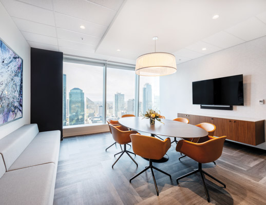 knoll works 2021 avison young more than a workplace saarinen dining table muuto fiber chairs light task k. lounge bench with back shared spaces gather ideate