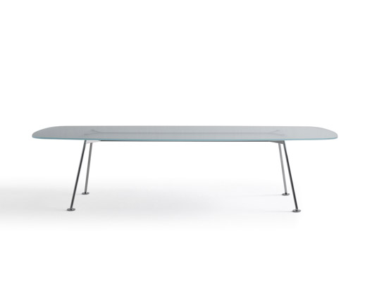 grasshopper high table piero lissoni dining table meeting table glass