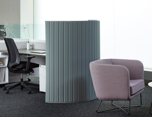 neocon 2017 chicago showroom pop up screen rockwell unscripted club chair antenna simple table anchor mobile credenza k. task efficient planning