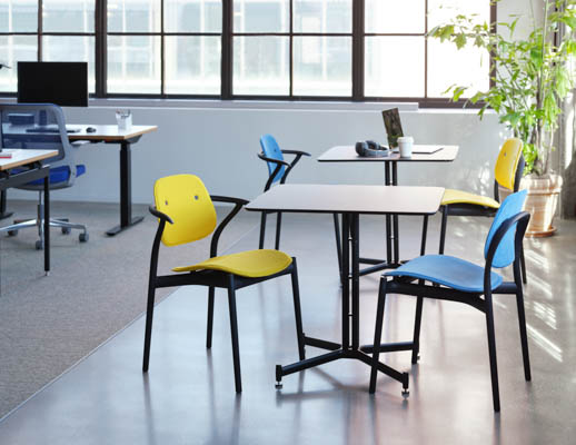 Iquo Collection Armchair Iquo Collection Armless Chair Iquo Collection Square Table