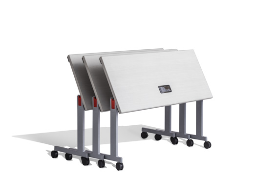 stacking base C leg training table ganging