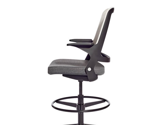 Ollo with knit back high task chair ollo family glen oliver loew